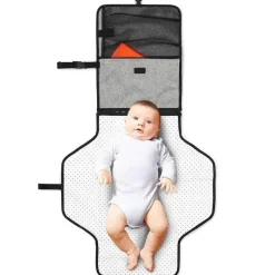 Skip Hop - Trocador de Bebê Portátil, Cinza Melange Online