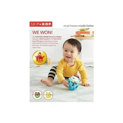 Skip Hop Explore e mais Roll Around Rattle - Hedgehog Fashion