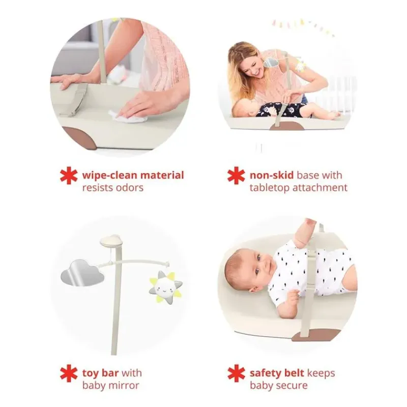 skip_hop_nursery_style_wi_SKUyuHYMDwP_7.webp Skip Hop Nursery Style Wipe-Clean Changing Pad, Oat Best