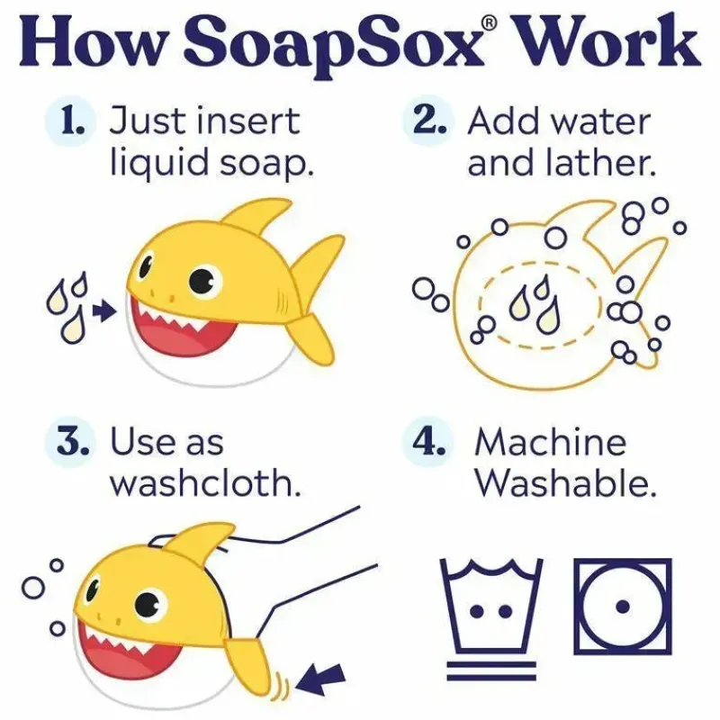 soapsox_baby_shark__brinq_SKU67mqs5TB_4.webp Soapsox Baby Shark - Brinquedo de banho - Esfoliante de banho Online