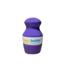 Solar Buddies - Aplicador de esponja roll-on recarregável para crianças, adultos, famílias, roxo Hot
