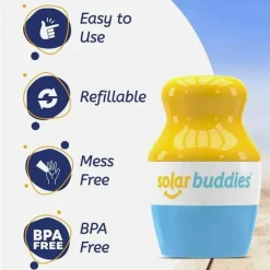 Solar Buddies - Aplicador de protetor solar , azul Hot