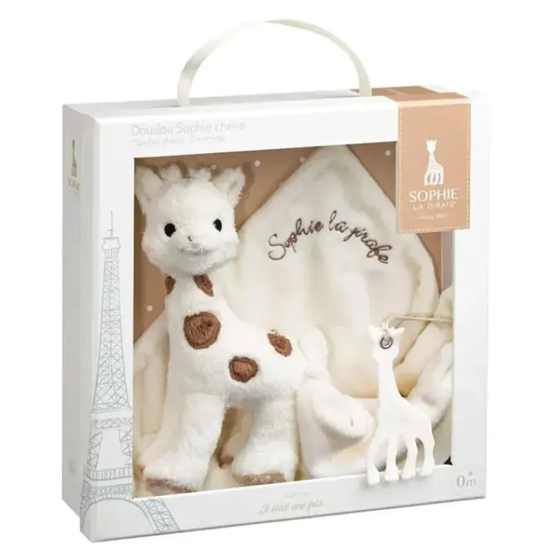 sophie_la_girafe_cherie_b_SKUibLdeJGt_0.webp Vulli Sophie la Girafe Cherie Blankie, Branco Discount
