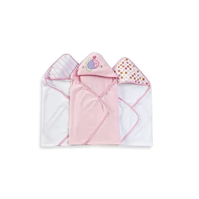 spasilk__conjunto_de_toal_SKUthXNnJqn_2.webp SpaSilk - conjunto de toalhas com capuz felpudo 3 unidades, peixe rosa Best