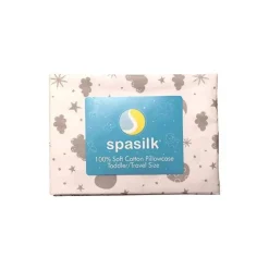 SpaSilk - fronha 100% algodão tamanho infantil cinza celeste Online
