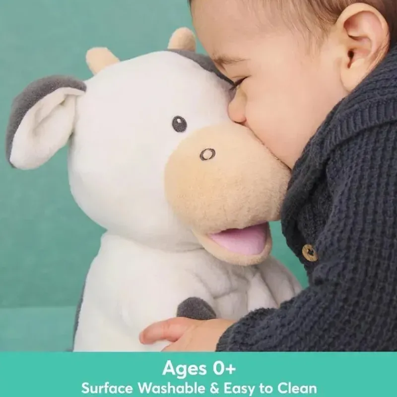 spin_master__baby_gund_bu_SKUwtzHQOev_4.webp Spin Master - Baby GUND Buttermilk the Cow Pelúcia Animada, Animal Cantante, 12" New