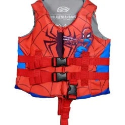 Spin Master - Colete salva-vidas SwimWays Marvel Swim Trainer, para crianças de 33 a 55 libras, Spidey Outlet