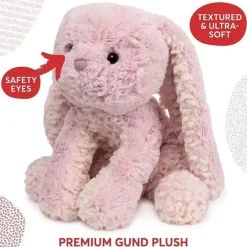 Spin Master - Cozys Collection Coelhinho de Pelúcia Macio e Peluche , Coelhinho Clearance