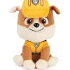 Spin Master - GUND Oficial PAW Patrol Rubble em brinquedo de pelúcia uniforme de construção exclusivo, bicho de pelúcia para idades 1+, 6 Clearance