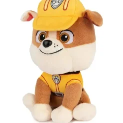 Spin Master - GUND Oficial PAW Patrol Rubble em brinquedo de pelúcia uniforme de construção exclusivo, bicho de pelúcia para idades 1+, 6 Clearance