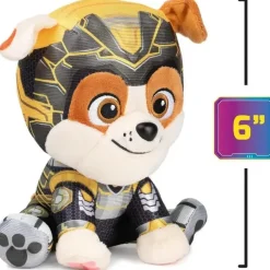 Spin Master - GUND PAW Patrol: The Mighty Movie Rubbie Stuffed Animal, para maiores de 1 ano, 6” Fashion