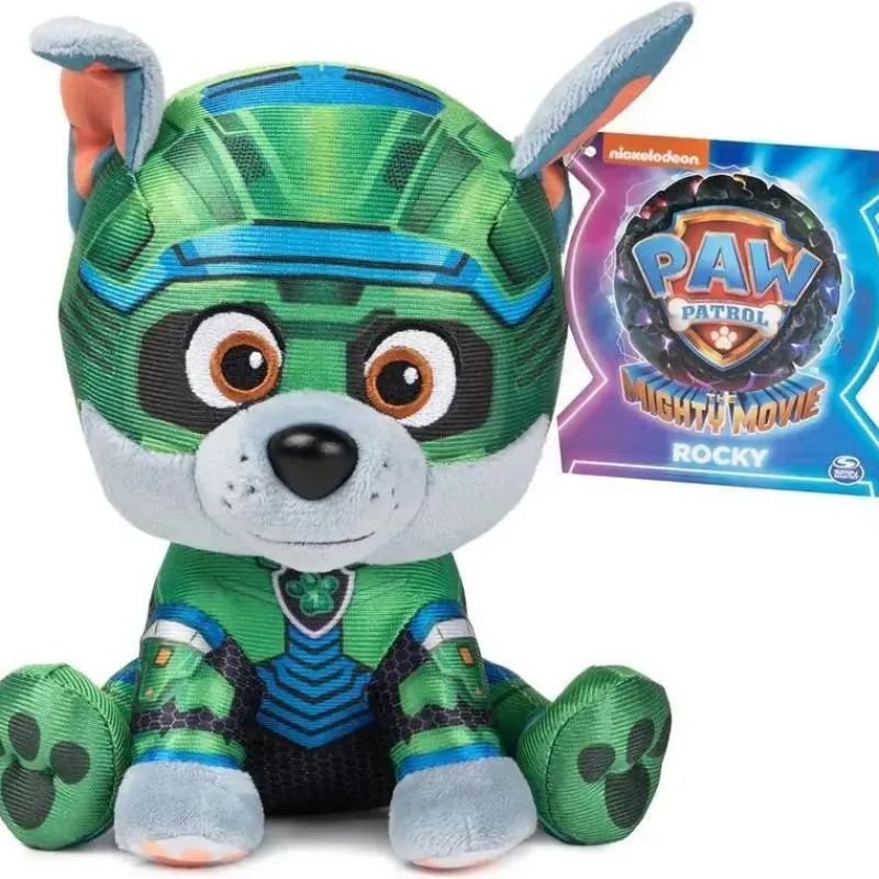 spin_master__gund_paw_pat_SKUcGnGy5Wc_6.webp Spin Master - GUND PAW Patrol: The Mighty Movie Rocky Stuffed Animal, para maiores de 1 ano, 6” Outlet
