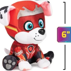 Spin Master - GUND PAW Patrol: O poderoso novo filme Marshal Stuffed Animal, para maiores de 1 ano, 6” Best
