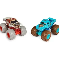 Spin Master - Monster Jam Oficial, Diecast Truck 2-Pack Série 26 'W' Whiplash vs Zombie Best