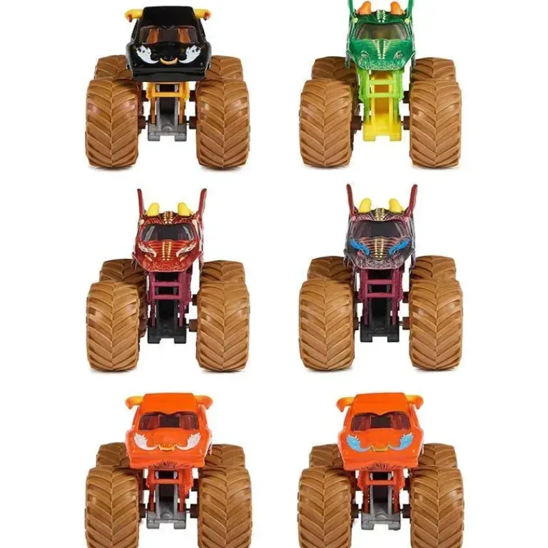 spin_master__monster_jam__SKULb86avDC_9.webp Spin Master - Monster Jam, Mystery Mudders, Monster Truck oficial fundido, Wash to Reveal, escala 1:64, estilos variam Hot