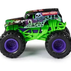Spin Master - Monster Jam, Coveiro Oficial vs. Caminhões monstro fundidos sob pressão do coveiro Discount