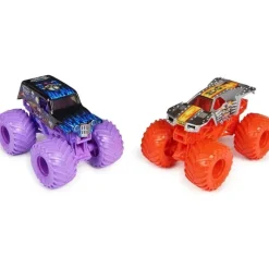 Spin Master - Monster Jam 2023 Diecast Truck 2-Pack Série 26, Max-D vs Son-uva Digger, maiores de 3 anos New