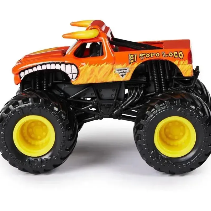 spin_master__monster_jam__SKUglLMQZbm_6.webp Spin Master - Monster Jam, oficial El Toro Loco vs. Monster Mutt Die-Cast Monster Trucks, maiores de 3 anos Fashion