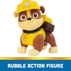 Spin Master - Patrulha Canina, Bulldozer do Rubble Hot
