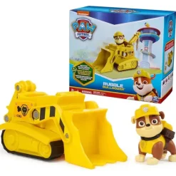 Spin Master - Patrulha Canina, Bulldozer do Rubble Hot