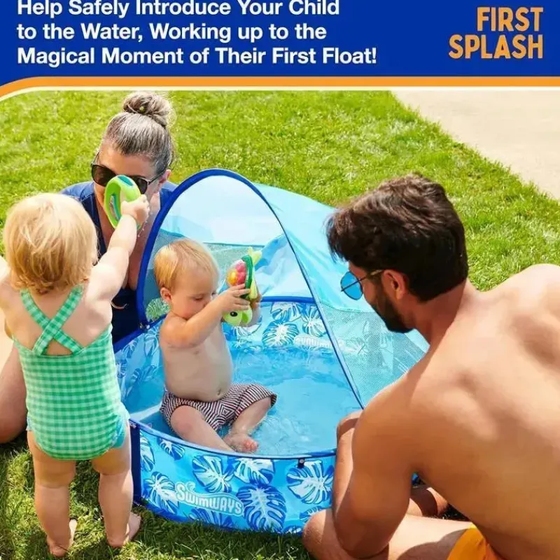 spin_master__piscina_popu_SKUTNWoKfFY_2.webp Spin Master - Piscina pop-up Swimways Elite com cobertura e maleta de transporte, para idades de 9 a 24 meses, 32, azul Best