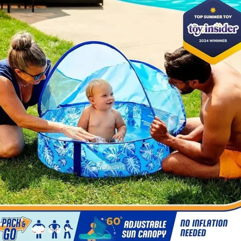 spin_master__piscina_popu_SKUTNWoKfFY_3.webp Spin Master - Piscina pop-up Swimways Elite com cobertura e maleta de transporte, para idades de 9 a 24 meses, 32, azul Best