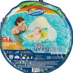 Spin Master - SwimWays Baby Spring Float Splash N Play, proteção UPF, crianças de 9 a 24 meses Discount