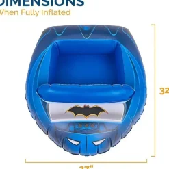 Spin Master - Swimways DC Batman Batmobile Veículo de barco aquático inflável, para crianças de 3 anos ou mais Discount