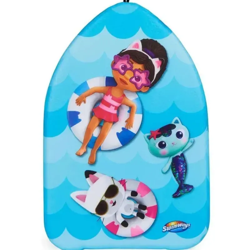 spin_master__swimways_gab_SKUTq7DJ7lk_0.webp Spin Master - SwimWays Gabby's Dollhouse Kickboard, adequado para crianças a partir de 5 anos Fashion