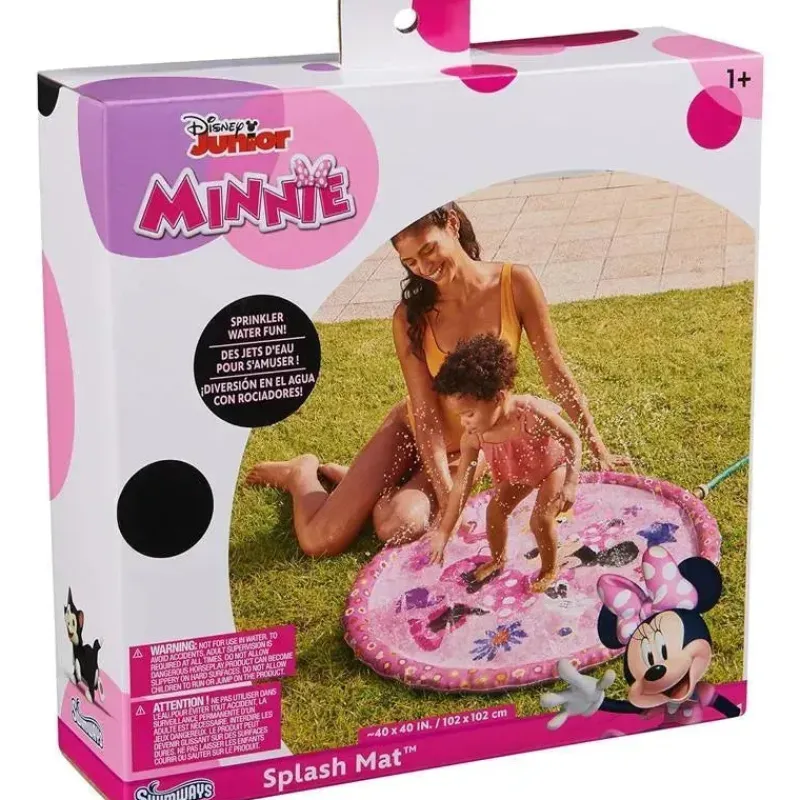 spin_master__swimways_min_SKUKRhFfzfO_1.webp Spin Master - SwimWays Minnie Mouse Splash Mat, para crianças de 1 ano ou mais Fashion