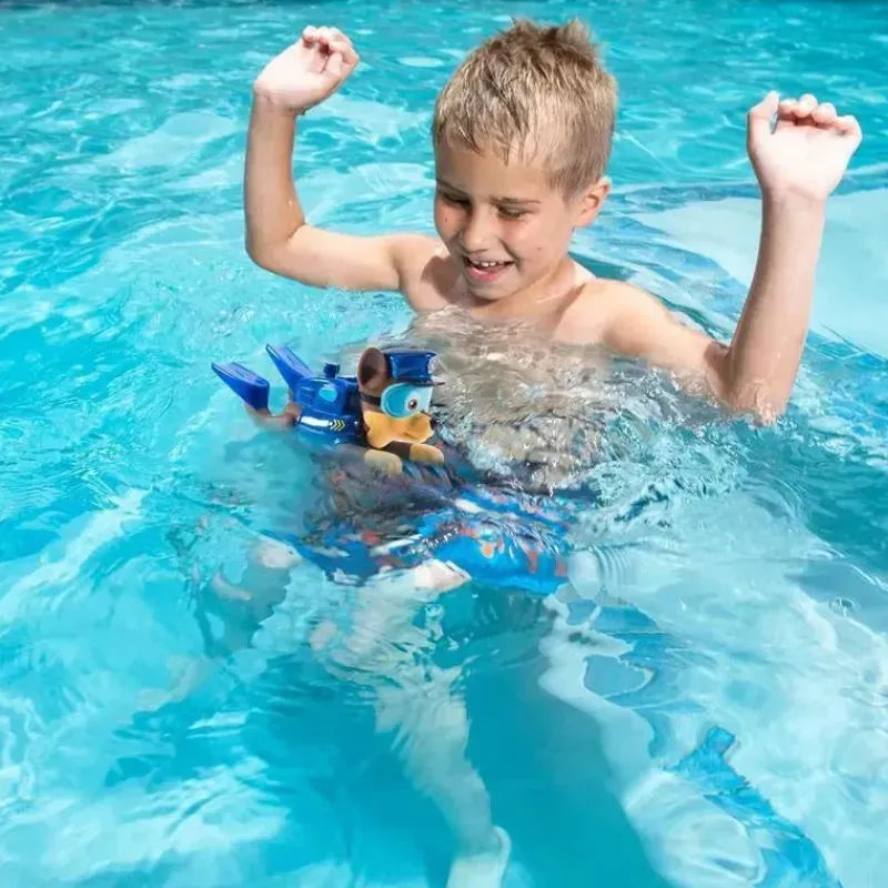 spin_master__swimways_paw_SKUx0YrT8kG_3.webp Spin Master - SwimWays Paw Patrol Paddlin' Pups Brinquedo de piscina, para crianças a partir de 4 anos, Chase Fashion