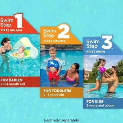Spin Master - Swimways Sun Canopy Baby Boat, brinquedos para crianças de 9 a 24 meses, sereia Outlet