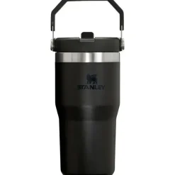Stanley - copo de aço inoxidável IceFlow de 20 onças com canudo, preto Sale