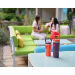 Stanley - copo de aço inoxidável IceFlow de 30 onças com palha e névoa Online