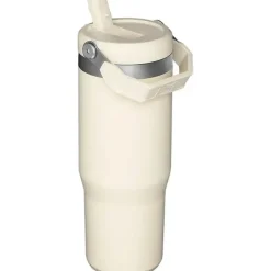 Stanley - copo de aço inoxidável IceFlow de 30 onças com palha, creme Best