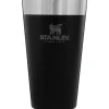 Stanley - Copo de cerveja empilhável inulsado Adventure 16Oz, preto fosco Outlet