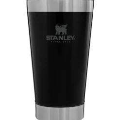 Stanley - Copo de cerveja clássico Stay Chill isolado a vácuo de 16 onças, preto fosco Outlet