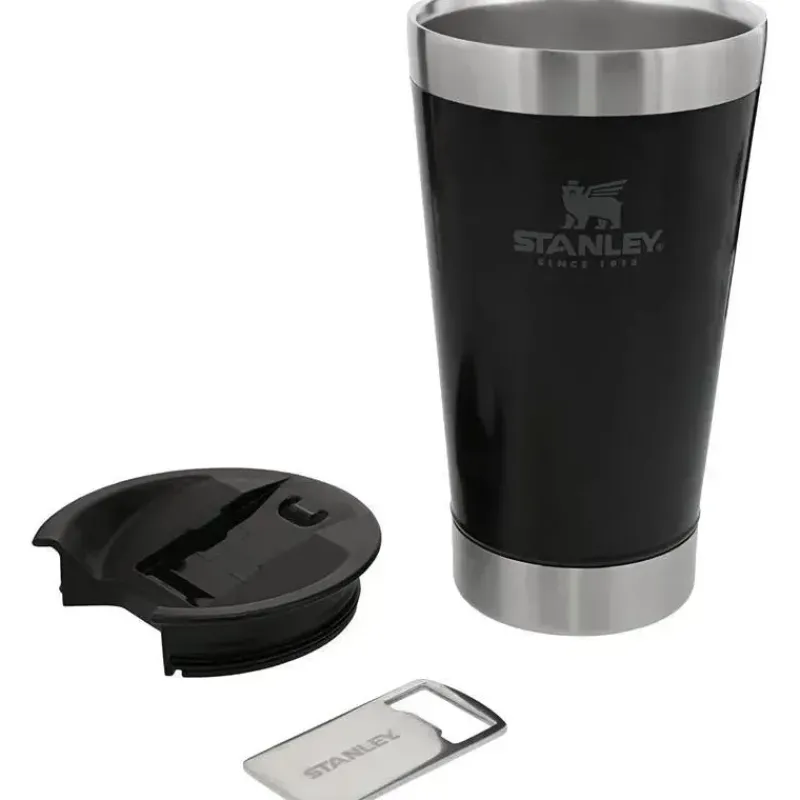 stanley__copo_de_cerveja__SKUnwuokIXa_2.webp Stanley - Copo de cerveja clássico Stay Chill isolado a vácuo de 16 onças, preto fosco Outlet