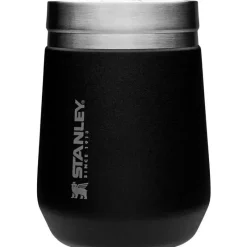 Stanley - copo de vinho GO diário de 10 onças, preto fosco Best
