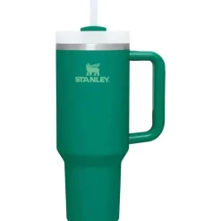 Stanley - Copo isolado a vácuo de aço inoxidável Quencher H2.0 FlowState de 40 onças, Alpino Outlet