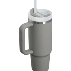 Stanley - Copo isolado a vácuo de aço inoxidável Quencher H2.0 FlowState de 30 onças, pedra New