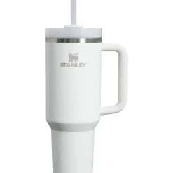 Stanley - Copo isolado a vácuo de aço inoxidável Quencher H2.0 FlowState de 40 onças, Frost Outlet