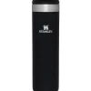 Stanley - garrafa de trânsito AeroLight de aço inoxidável de 20 onças, preta Clearance