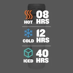 Stanley - Garrafa The Quick Flip Go de 24 onças, Polar Discount