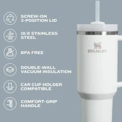 Stanley - Quencher H2.0 Tumbler with Handle and Straw 30 Oz Outlet