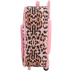 Stephen Joseph - Bagagem com rodinhas estampada em toda a peça, leopardo Fashion
