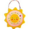 Stephen Joseph - Beach Totes With Sand Toy Play Set, Sunshine Hot