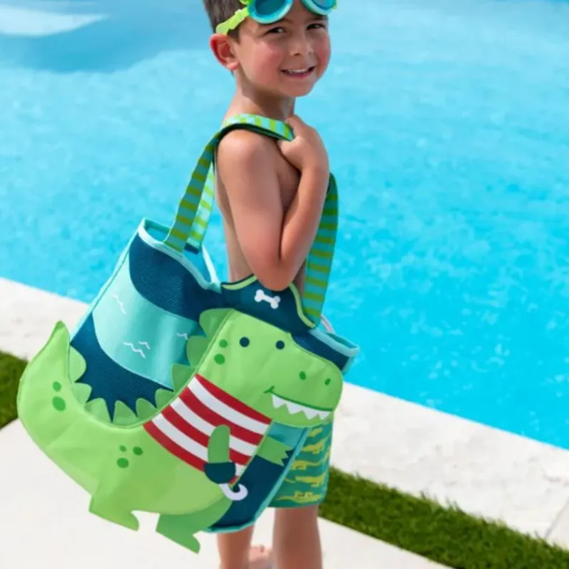 stephen_joseph__beach_tot_SKULH5hKd8J_1.webp Stephen Joseph - Beach Totes With Sand Toy Play Set, Shark New