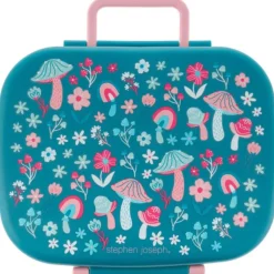 Stephen Joseph - Bento Box With Removable Tray Mushroom Fashion