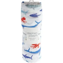 Stephen Joseph - Cobertores de musselina, Tubarão Discount